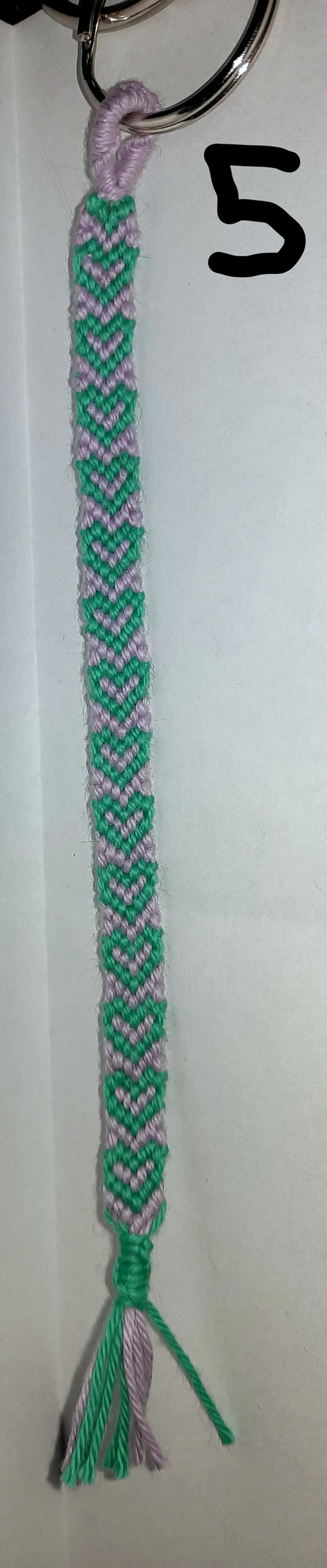 Friendship Bracelet Keychain Etsy