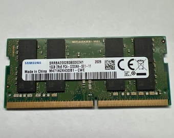 Samsung 16GB 2Rx8 PC4-3200AA Laptop RAM SO-DIMM Memory