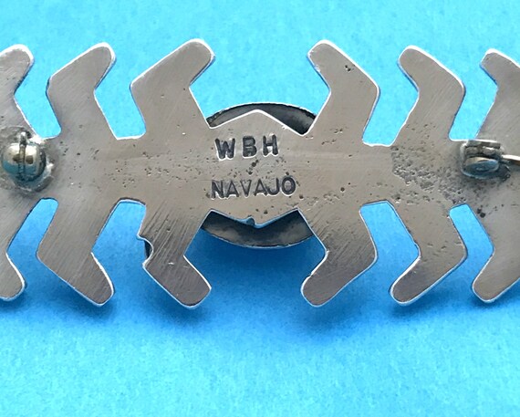 Navajo Wilfred B. Henry signed Pilot Mountain tur… - image 7