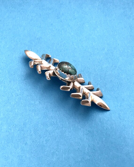 Navajo Wilfred B. Henry signed Pilot Mountain tur… - image 4