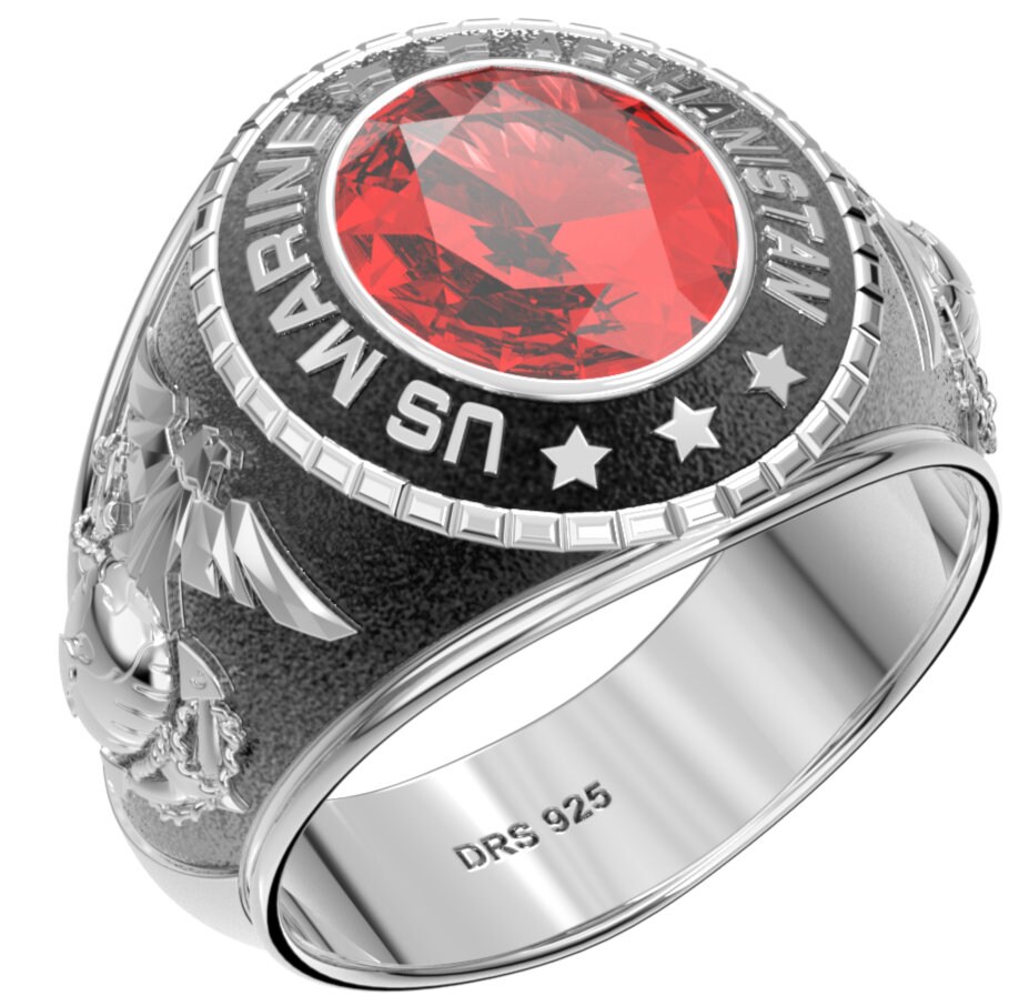 Marine Corps Ring - Etsy