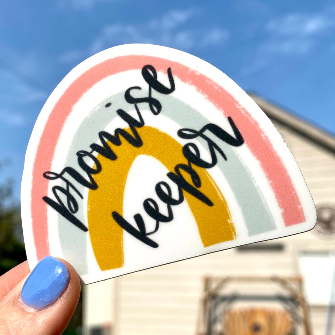 Promise Keeper Sticker Matte Vinyl Wasserflasche Laptop Auto aufkleber ...
