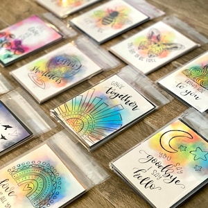 Juego de 12 tarjetas de felicitación inspiradas en los Beatles / Tarjetas de felicitación en blanco / A2 / 4x6 / Happy Mail / Aliento / Amigo y familia / Nota
