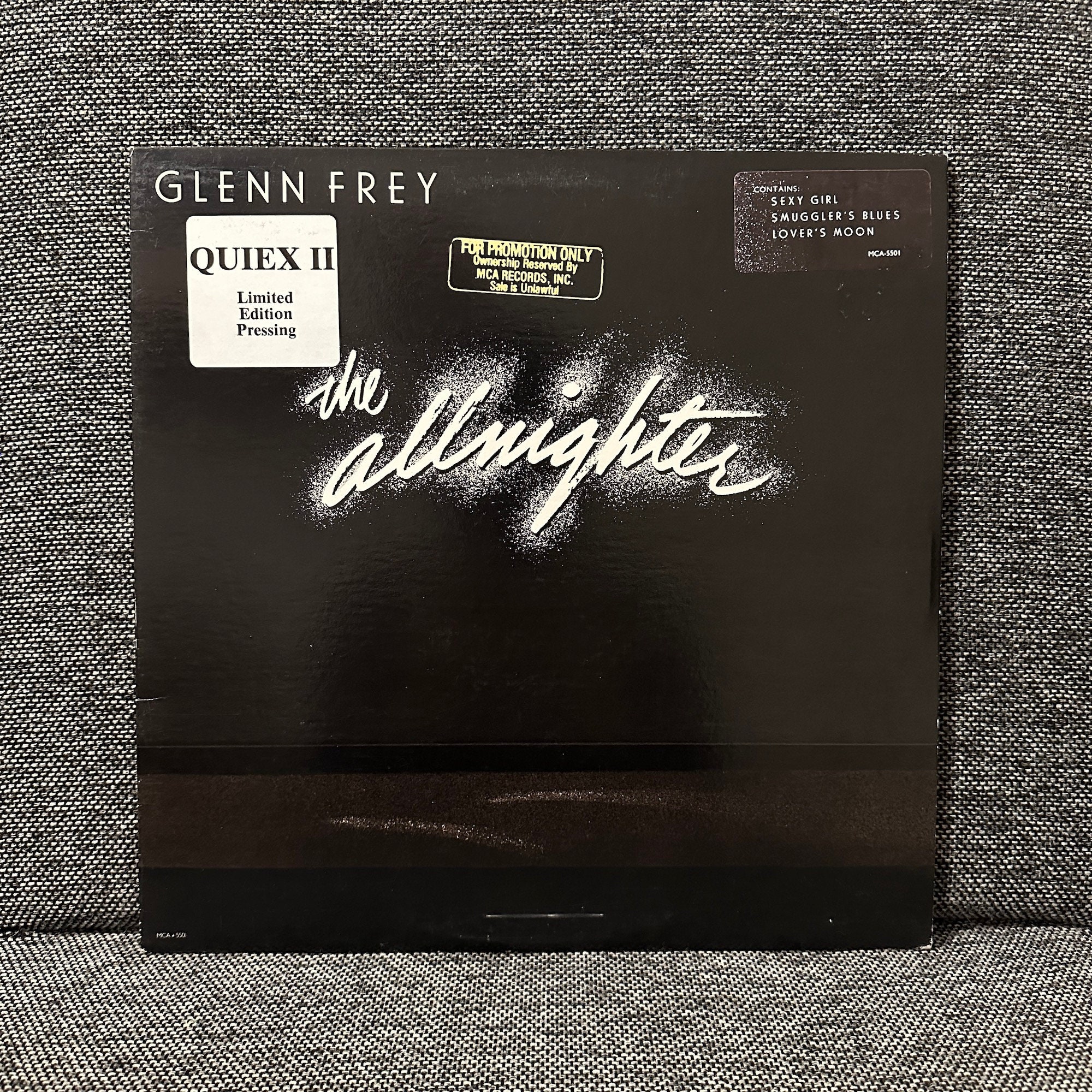 Frey the Allnighter PROMO Vinyl Record 1984 Eagles - Etsy