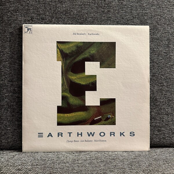 Bill Bruford's Earthworks Vinyl Record 1987 Fusion Contemporary Jazz LP