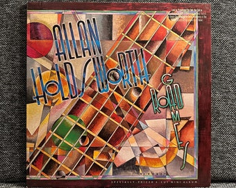 Allan Holdsworth Road Games PROMO Vinyl Record 1983 Jazz-Rock Fusion Mini-LP
