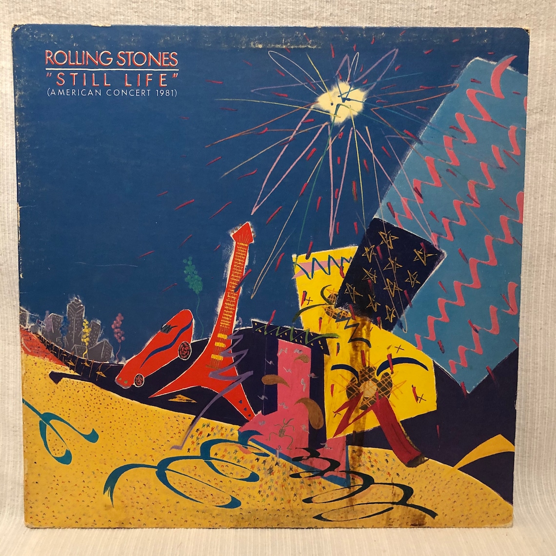 The Rolling Stones Still Life Vinyl LP 1982 Live Album Rolling Etsy
