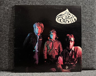 Cream Fresh Cream Vinyl Record 1977 Reissue Classic Rock Blues Rock LP