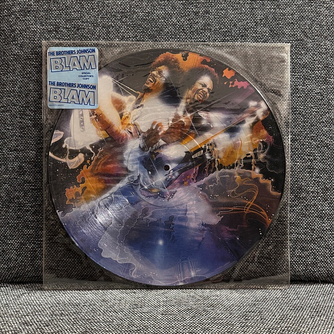 The Brothers Johnson Blam PICTURE DISC Vinyl Record 1978 Funk Etsy