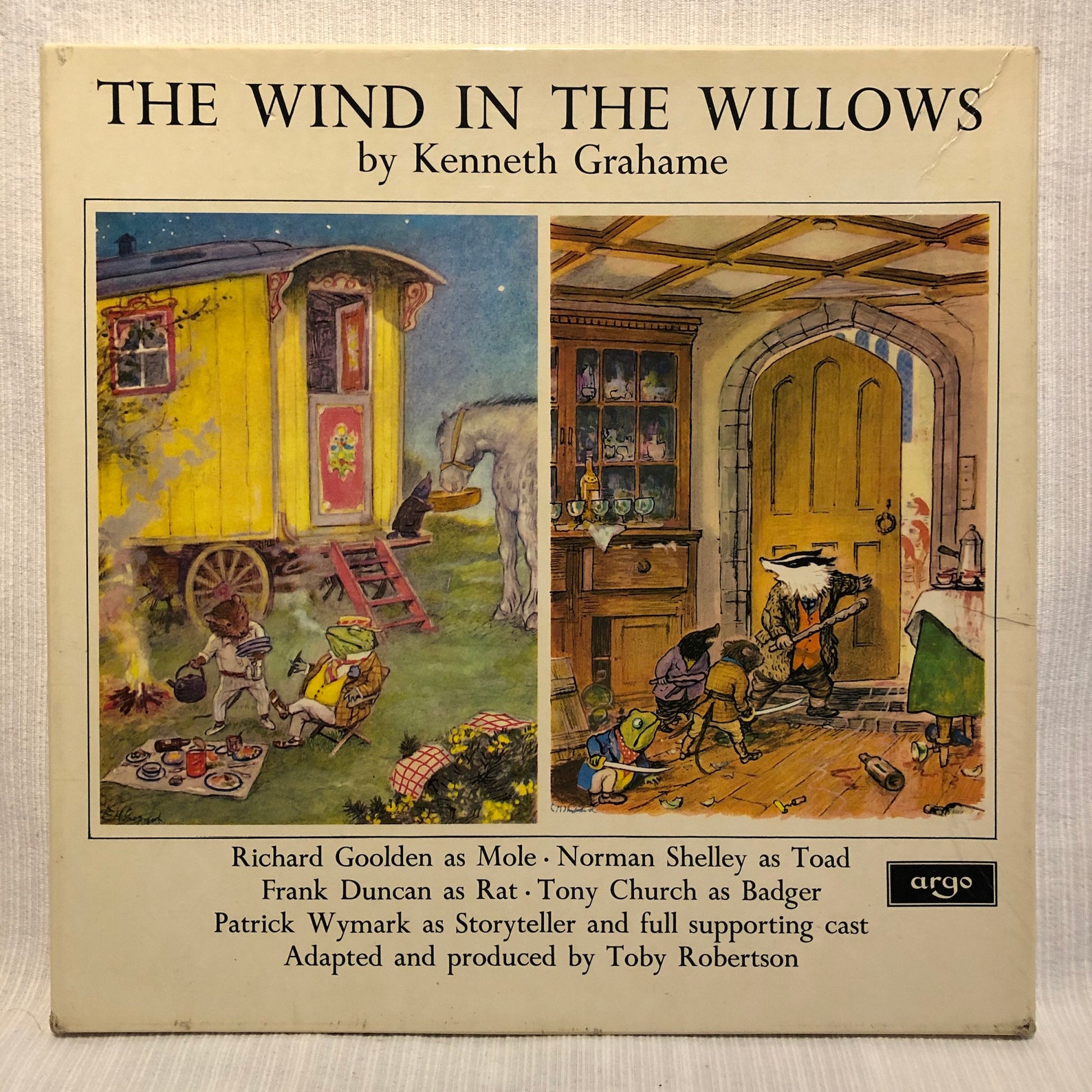 Grahame The Wind In The Willows UK Double Vinyl LP Box Etsy