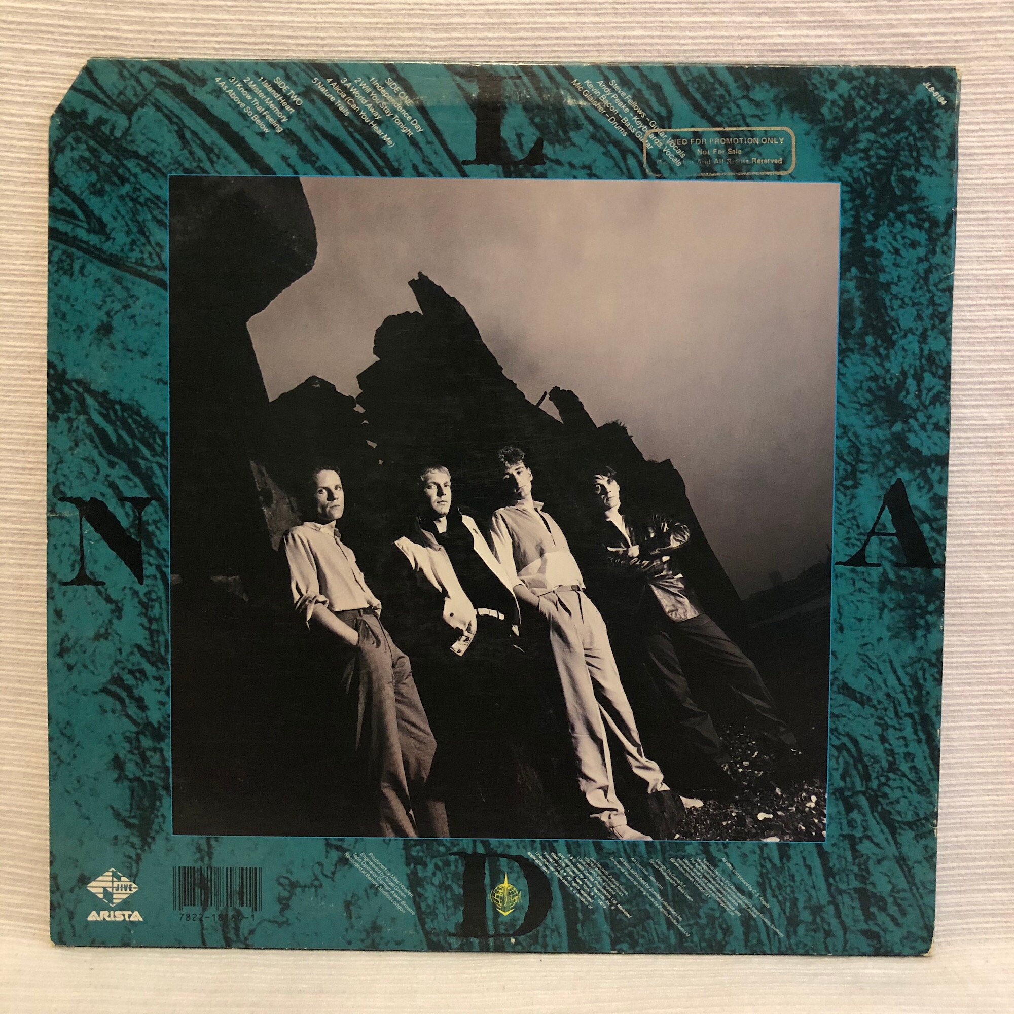 The Comsat Angels Land Vinilo LP Promo 1983 Jive Records New Etsy