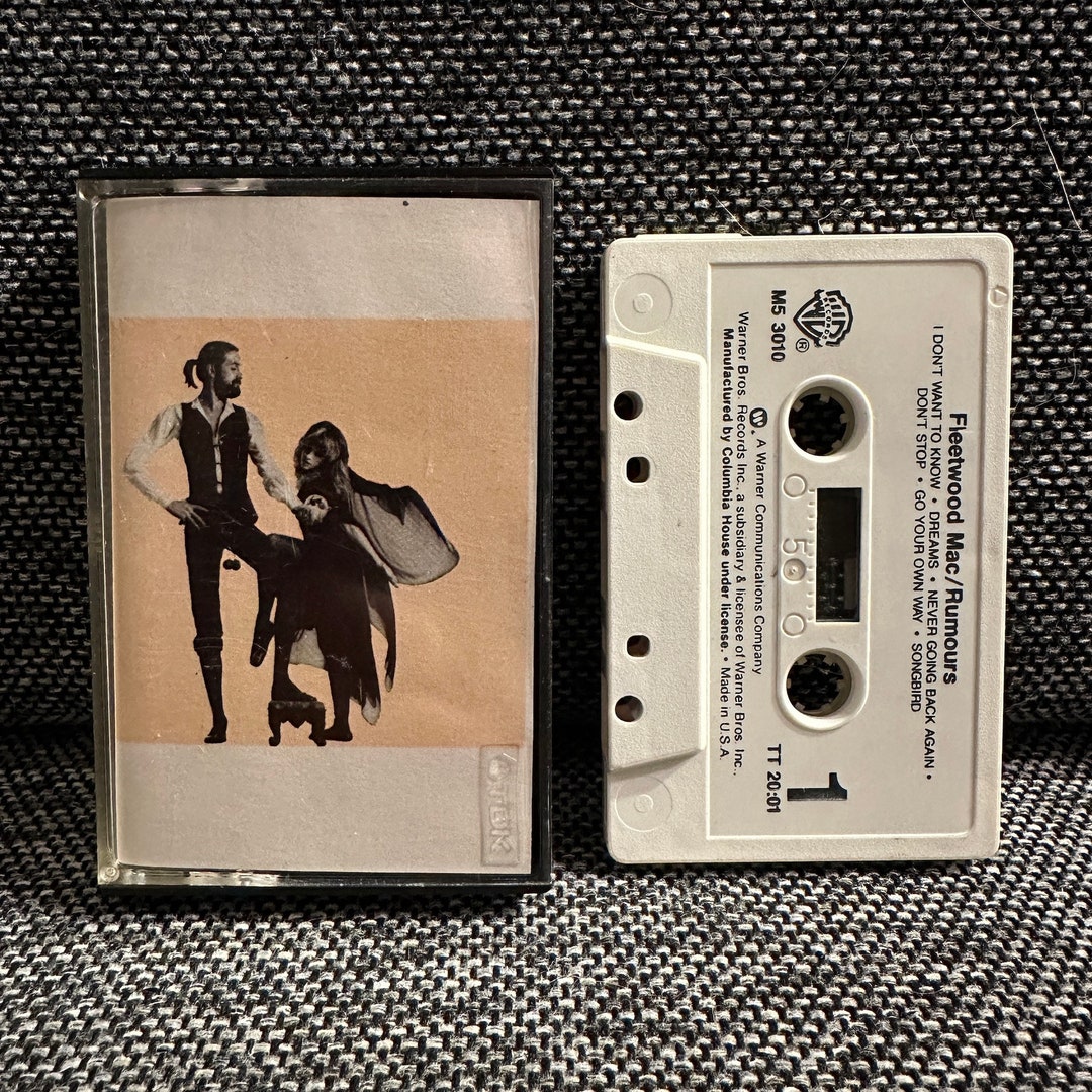 Fleetwood Mac Rumours Cassette Tape 1977 Club Edition Stevie Etsy