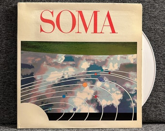 Soma self-titled WHITE VINYL Record 1986 Signed Progressive Rock Fusion LP
