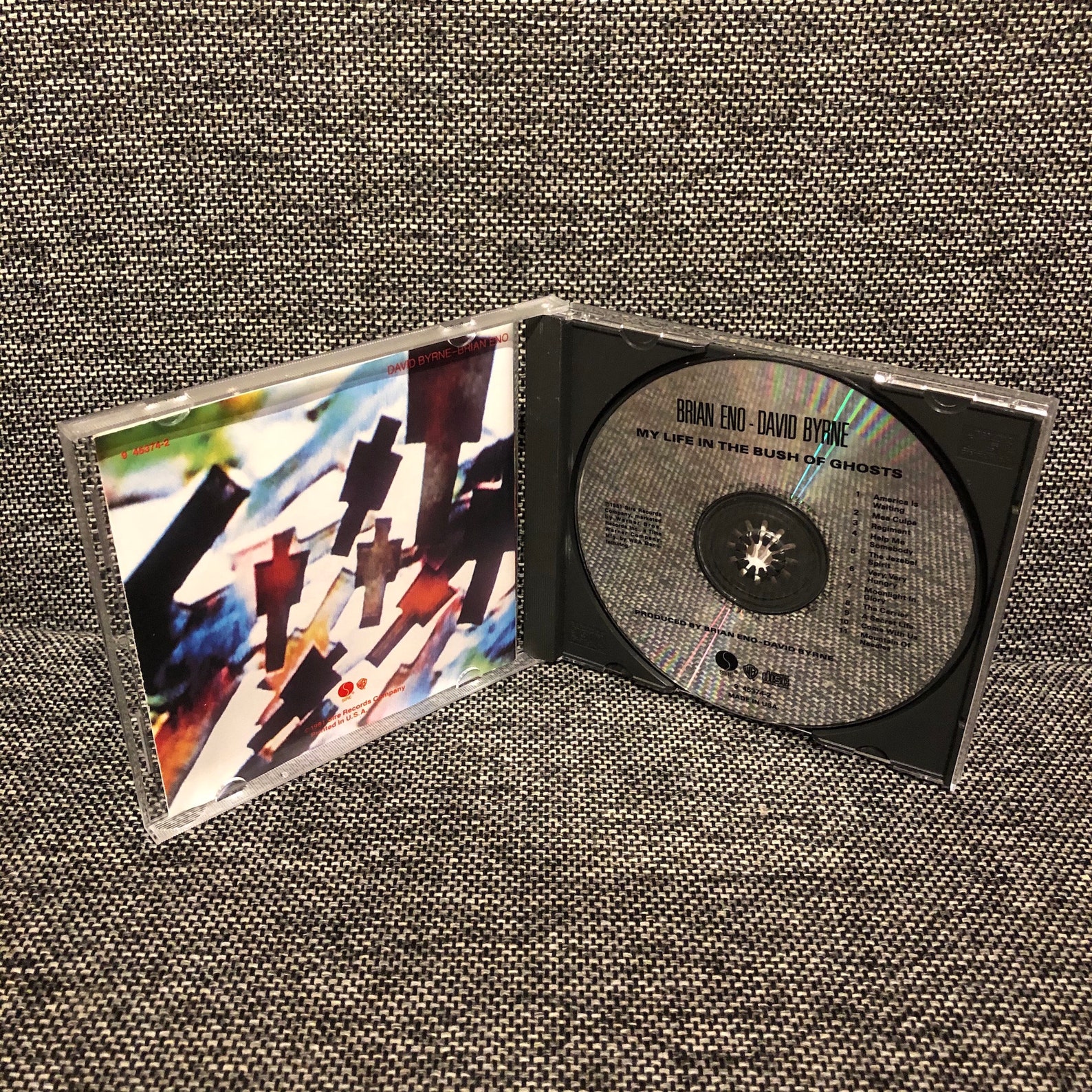 Brian Eno & David Byrne My Life In The Bush Of Ghosts CD Late Etsy
