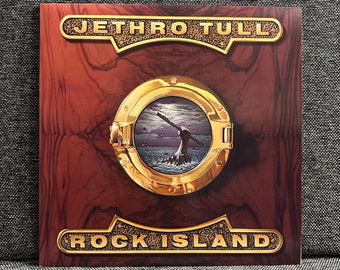 Jethro Tull Rock Island Vinyl Record 1989 Progressive/Folk Rock LP