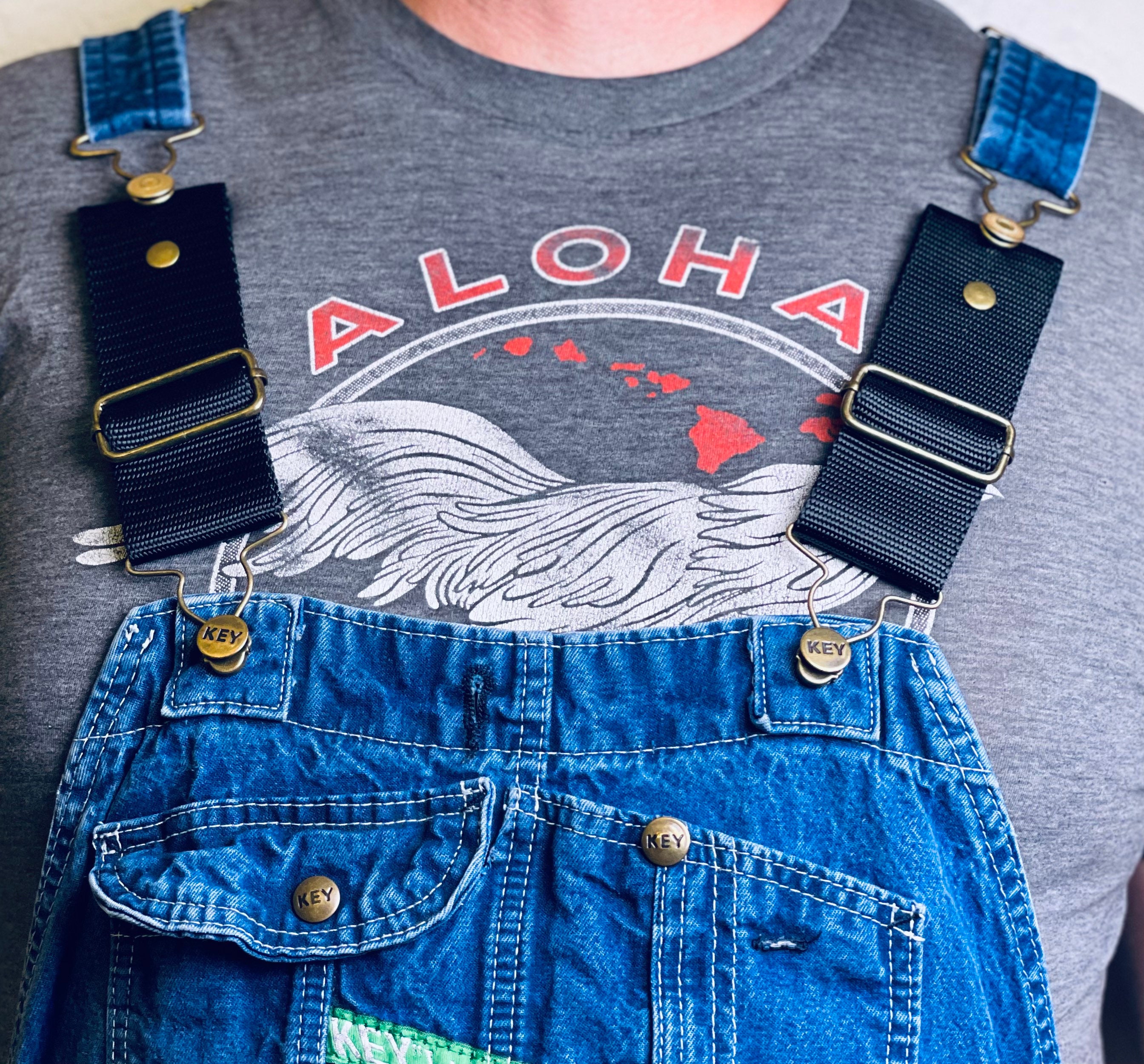 Heavy Duty Wide Overall Strap Extensions Add Strap Length to Etsy