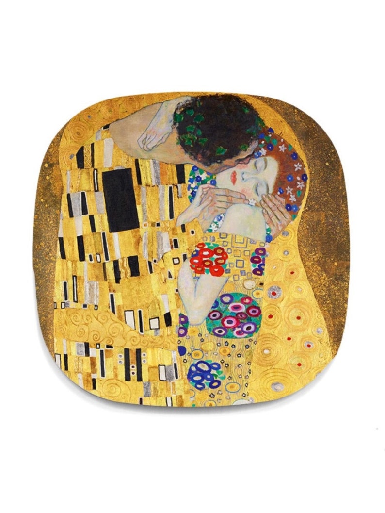 Gustav Klimt The Kiss iPhone Charger Samsung Charger Wireless Charger Wireless Charging Station Wireless Phone Charger iPhone Wireless Print