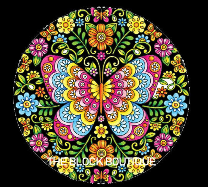 Download Phone Grip PopSocket Decal Image PRINTABLE FILE Butterfly ...