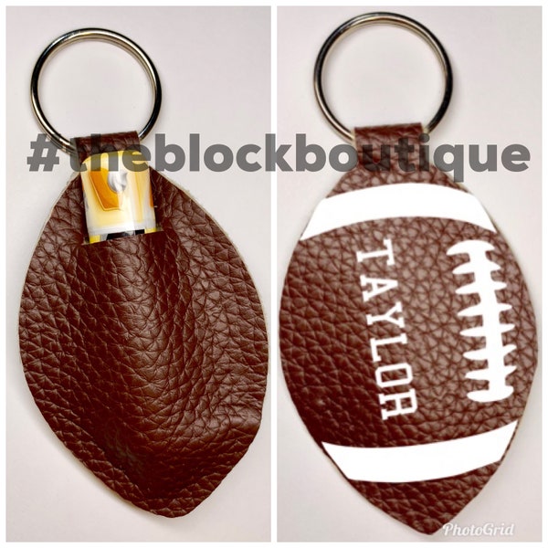 Football Keychain Template - Etsy