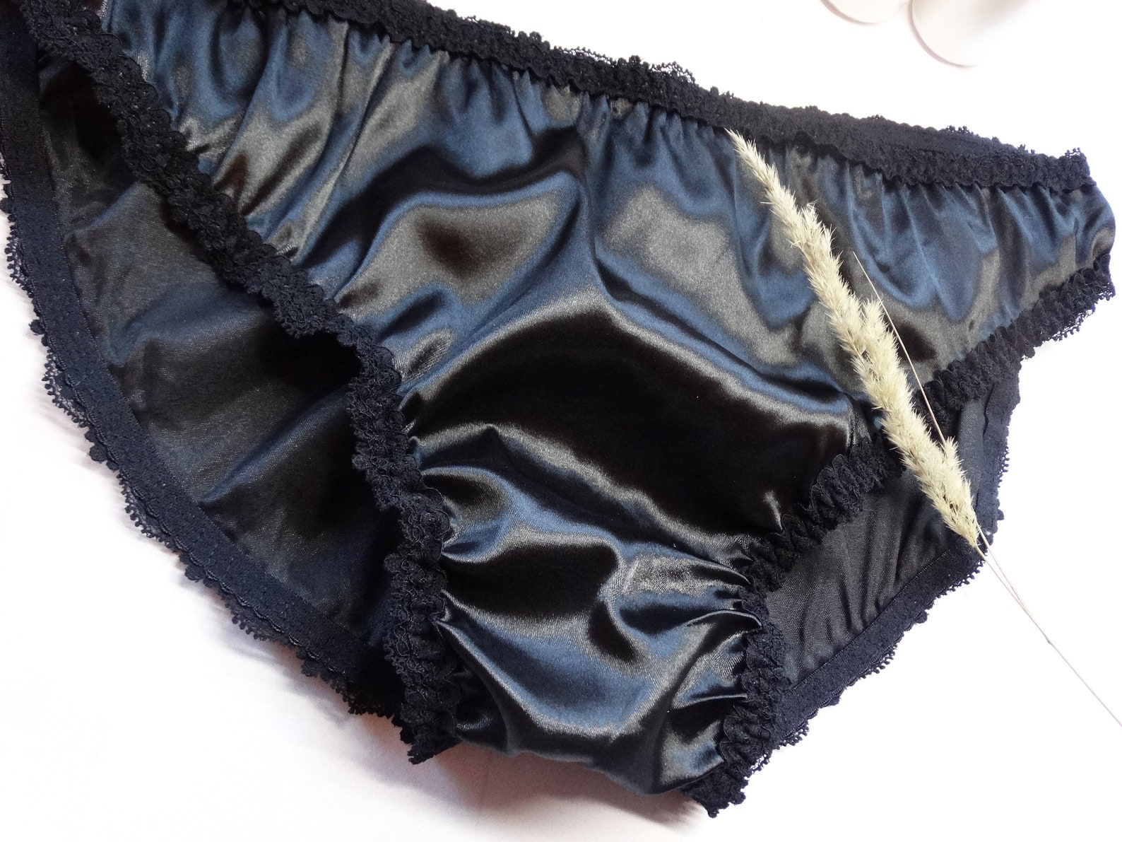 Satin French Knickers panties for men mens lingerie Satin Etsy