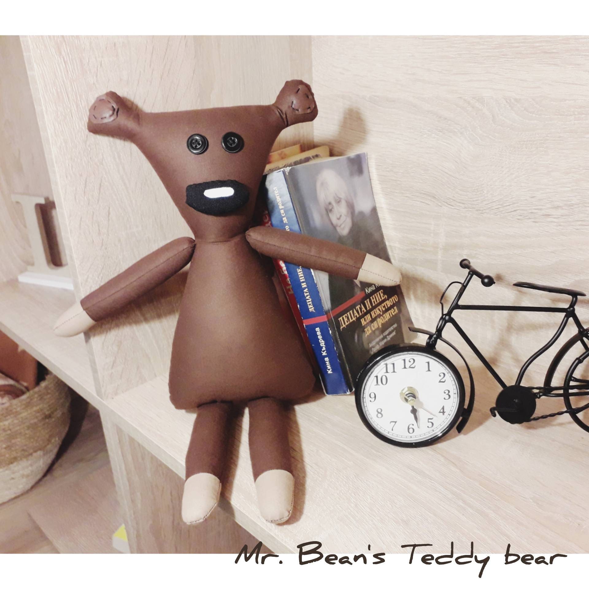 Mr. Bean's Teddy, Teddy bear, amigurumi bear, textile bear, stuffed animals, Mr Bean, Mr. Bean cartoon, baby and toddler toys, soft toy Mr. Bean's Teddy, Teddy bear, amigurumi bear, textile bear, stuffed animals, Mr Bean, Mr. Bean cartoon, baby and toddler toys, soft toy