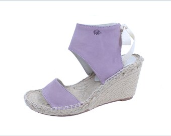 Neoprene & Leather Alla Wedge Heel