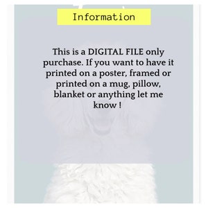 Custom Pet Portrait Using Photo, Personalized Gift for Dog Mom, Dog Dad, Dog Lover, or Dog Owner. Digital download only image 7
