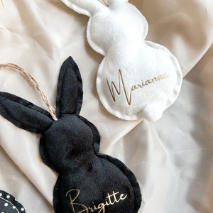 Pendant personalized baby bunny pram pendant easter pendant name easter