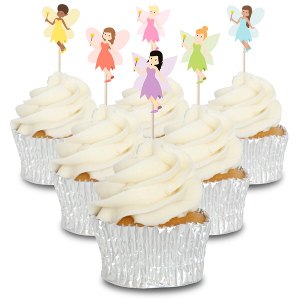 Fairy Cupcake Toppers Etsy