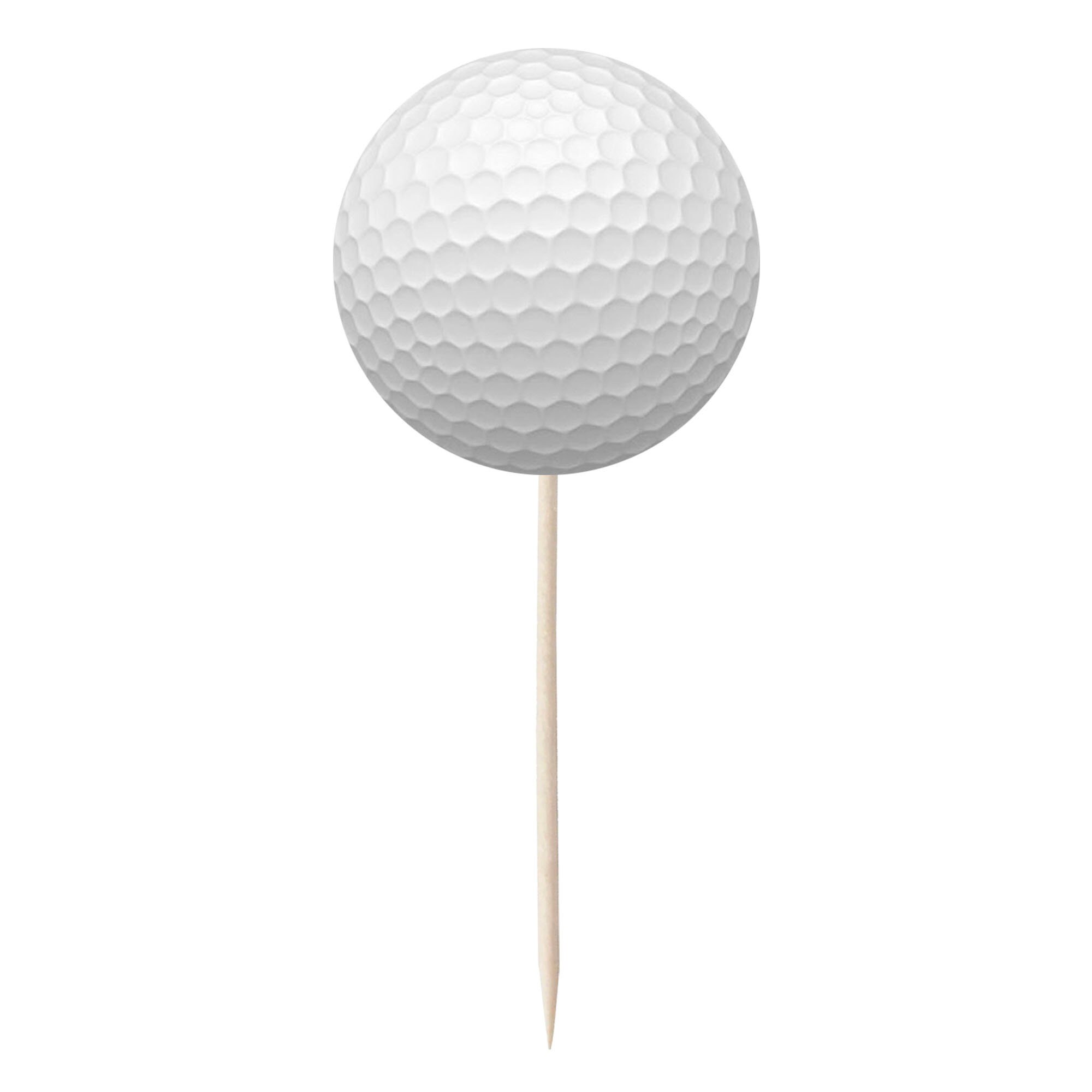Golf Ball Cupcake Tops Toppers Picks Pics 12pk Etsy