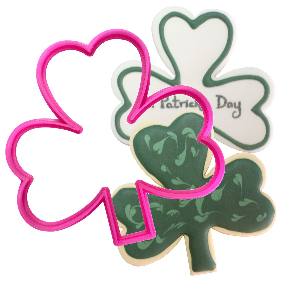 Shamrock Cookie Cutter Etsy