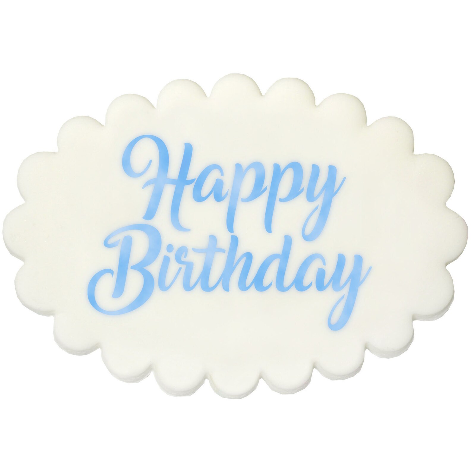 Happy Birthday Cake Craft Stencil Etsy