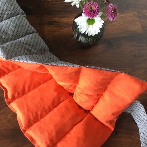 Paquete térmico XXL de 16 cámaras para adultos, paquete térmico de espelta para atar, cinturón térmico extragrande para atar, regalo de Navidad