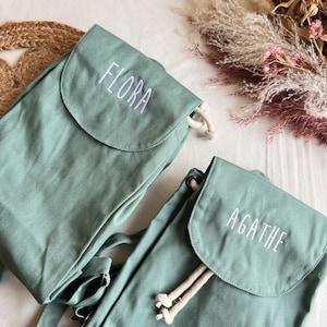Sac à dos enfant personnalisable avec PRÉNOM brodé au choix
