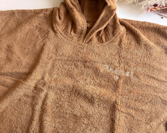 Poncho enfant BRODÉ à personnaliser avec le prénom de votre choix