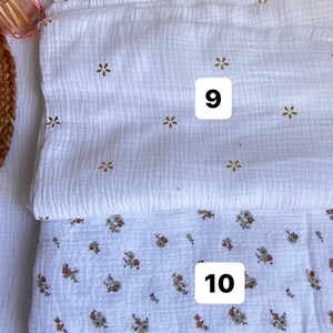 EMBROIDERED baby blanket to personalize with the first name of your choice image 6