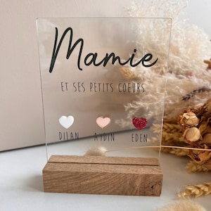 grandma's little hearts sign to personalize with the first names and heart color of your choice - grandmas' day