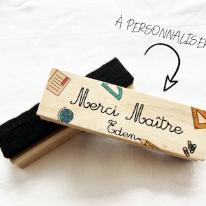 Chalkboard brush to personalize with the text and or first name of your choice