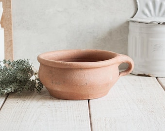 フランス製ヴィンテージテラコッタ植木鉢ペア - Etsy 日本