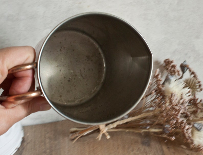 Vintage French Copper measuring Jug