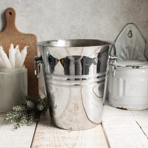 Vintage French Champagne Silver Plated Ice Bucket