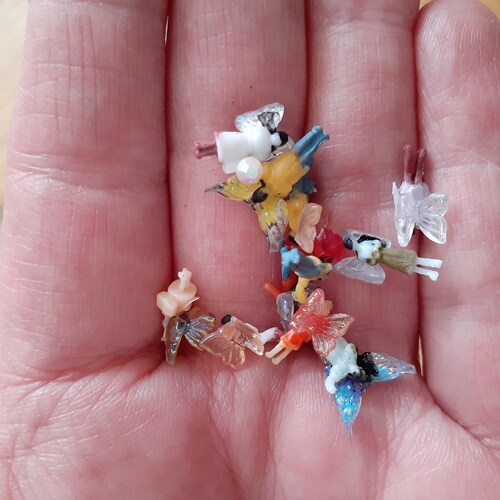 Itty bitty tiny Micro Miniature Fairies- Fairy for Terrarium