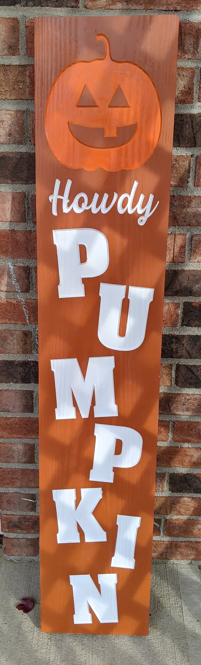 Carved Halloween Porch Sign Free Shipping Etsy