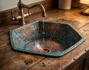 こーき Vintage Kohler K2390 Hexagon Sink - Etsy