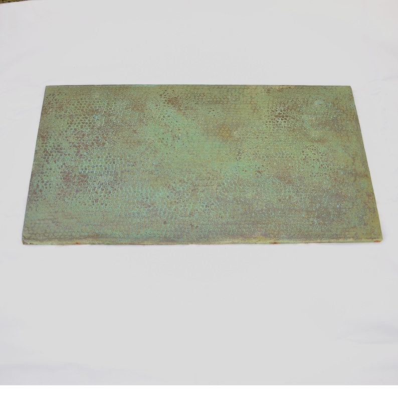 Green Patina Aged Server Wall Art