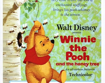 pooh poster etsy