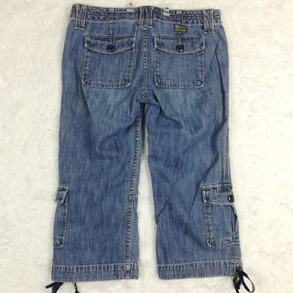 Vintage Lucky Brand Womens Jeans Capri Cargo Dung… - image 2