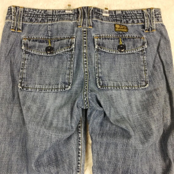 Vintage Lucky Brand Womens Jeans Capri Cargo Dung… - image 7