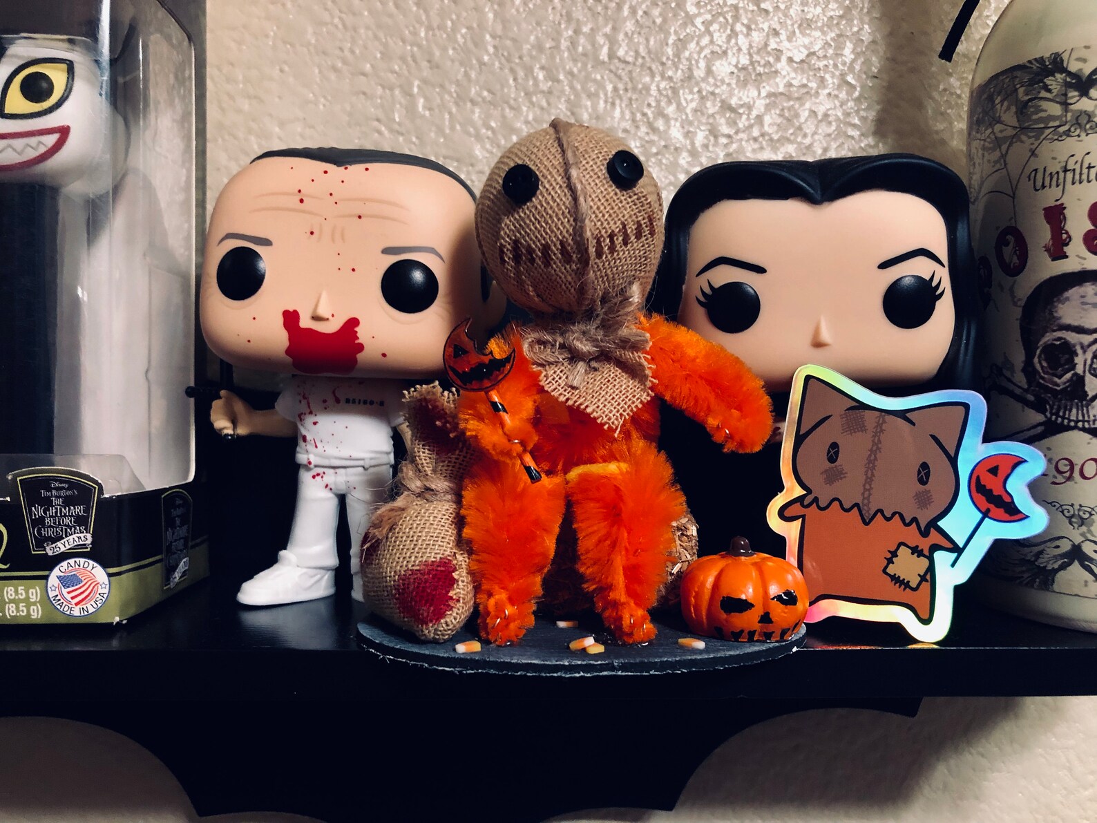 Trick R' Treat Sam Samhain Cat Sticker Etsy