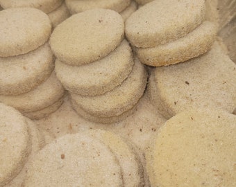 36 Galletas Redondas de Canela Galletas Mexicanas de Canela Polvorones Redondos